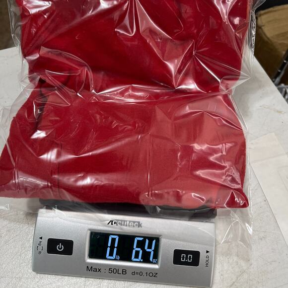 Vintage Single Stitch Shirt Mens‎ XL Jerzees USA made Red Blank Short-sleeve Tee - Picture 15 of 15